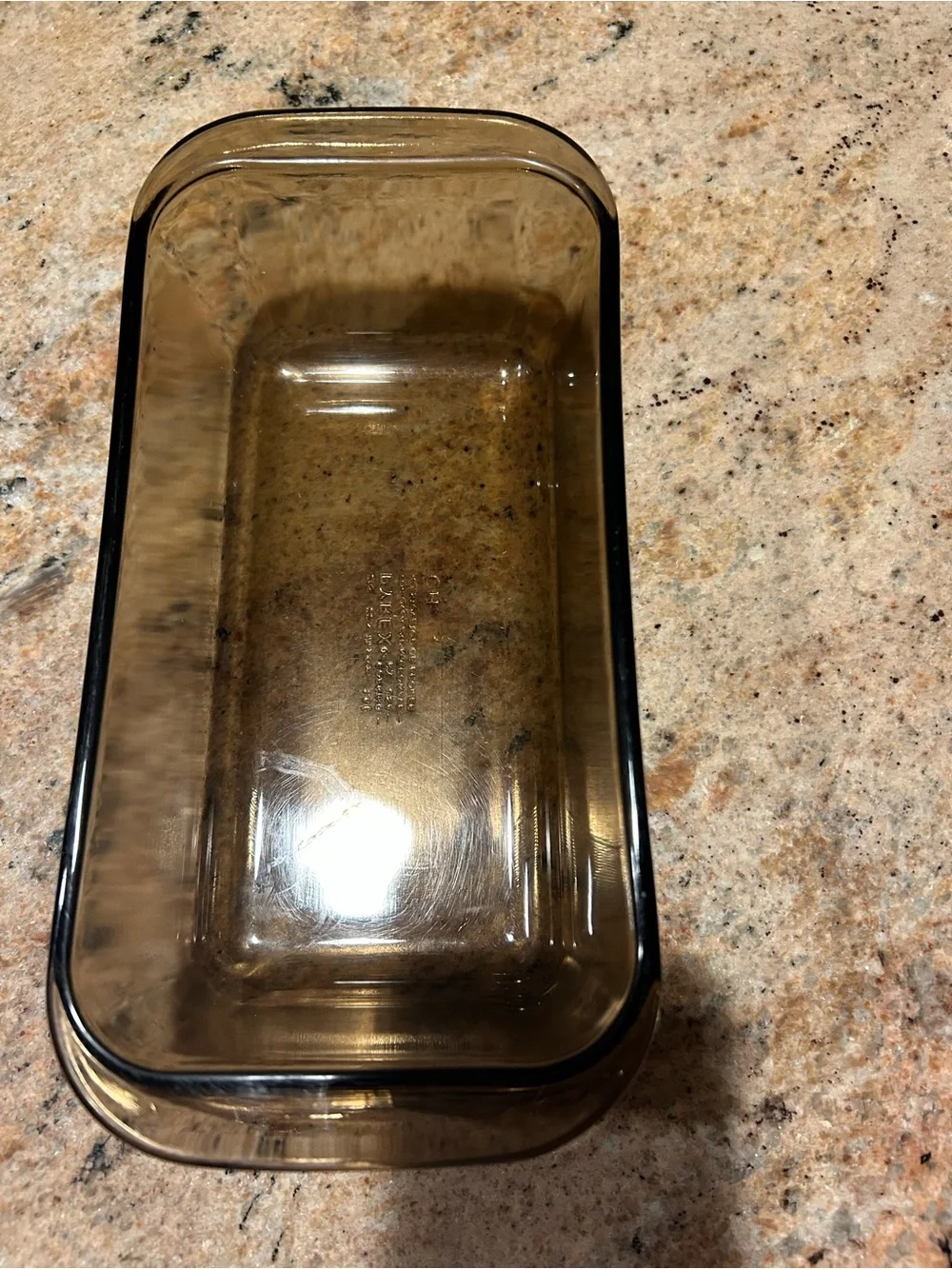 Vintage PYREX 213 Fireside Amber Loaf Glass Dish 22x11x6cm Corning Glass Works
